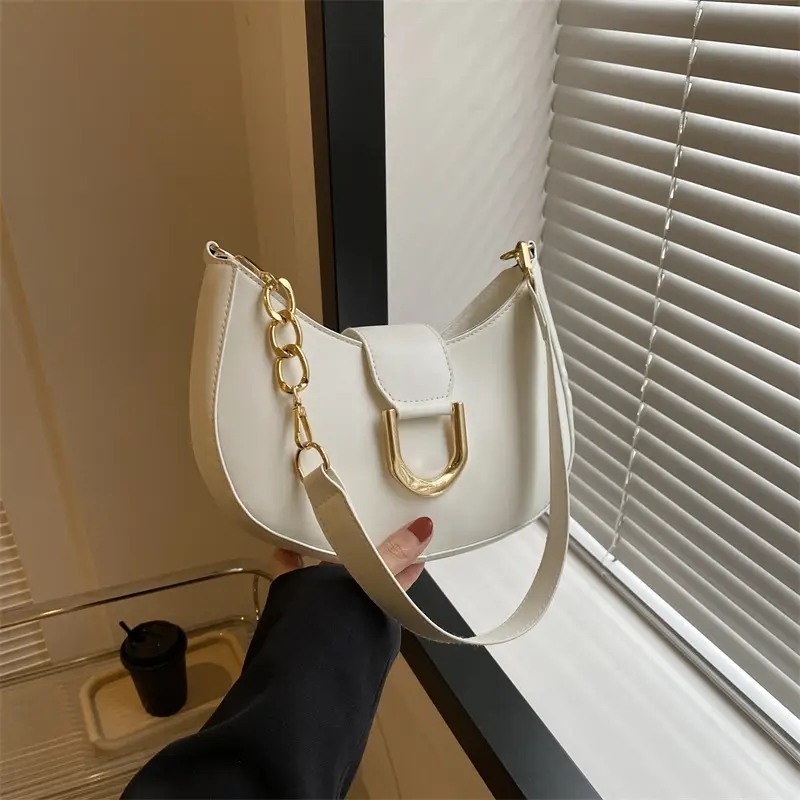 Brown Leather Shoulder Bag for Women 2023 - Image 5