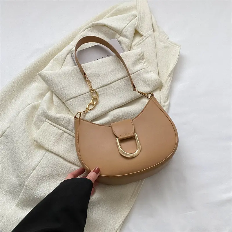 Brown Leather Shoulder Bag for Women 2023 - Image 3