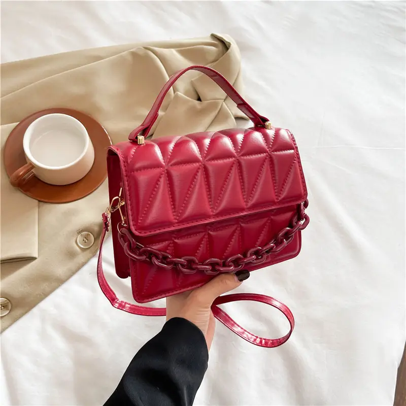 French Acrylic Chain Commuter Bag for Women - Image 6