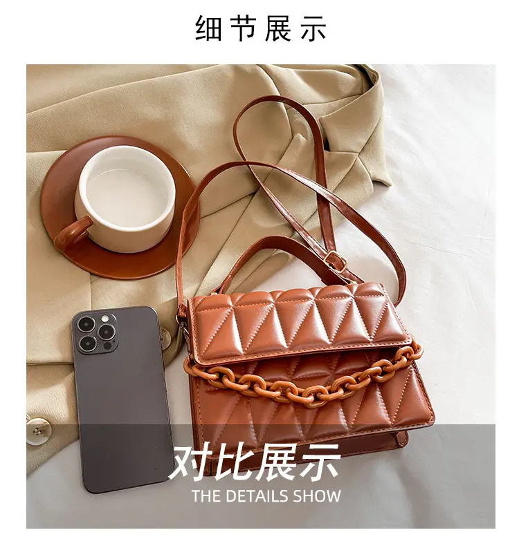 French Acrylic Chain Commuter Bag for Women — feature 10