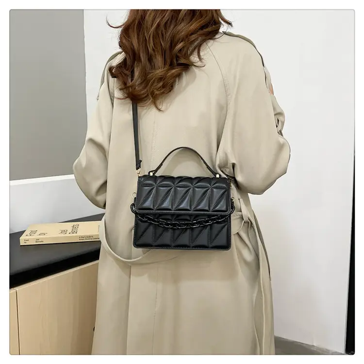 French Acrylic Chain Commuter Bag for Women — feature 13