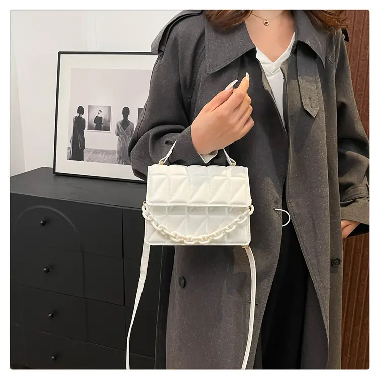 French Acrylic Chain Commuter Bag for Women — feature 16
