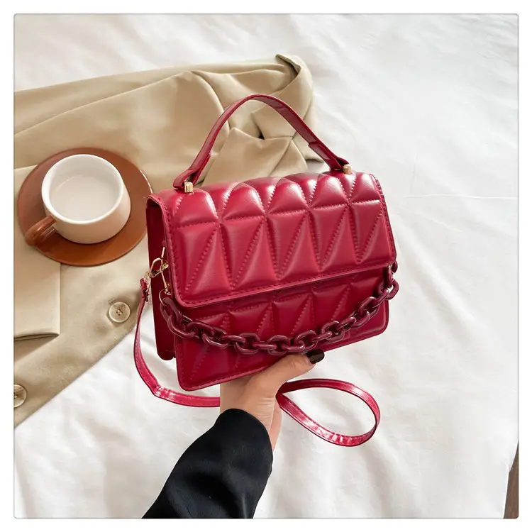 French Acrylic Chain Commuter Bag for Women — feature 27