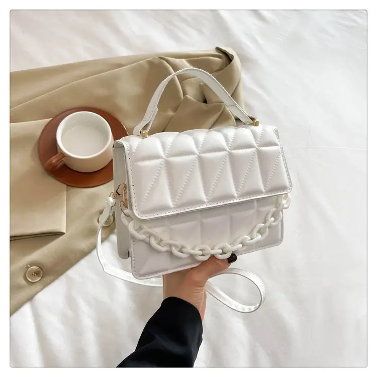 French Acrylic Chain Commuter Bag for Women — feature 28