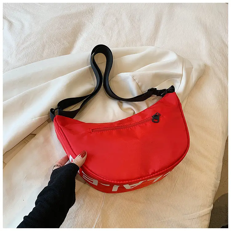 Red Trendy Crossbody Bag for Men Women — feature 128