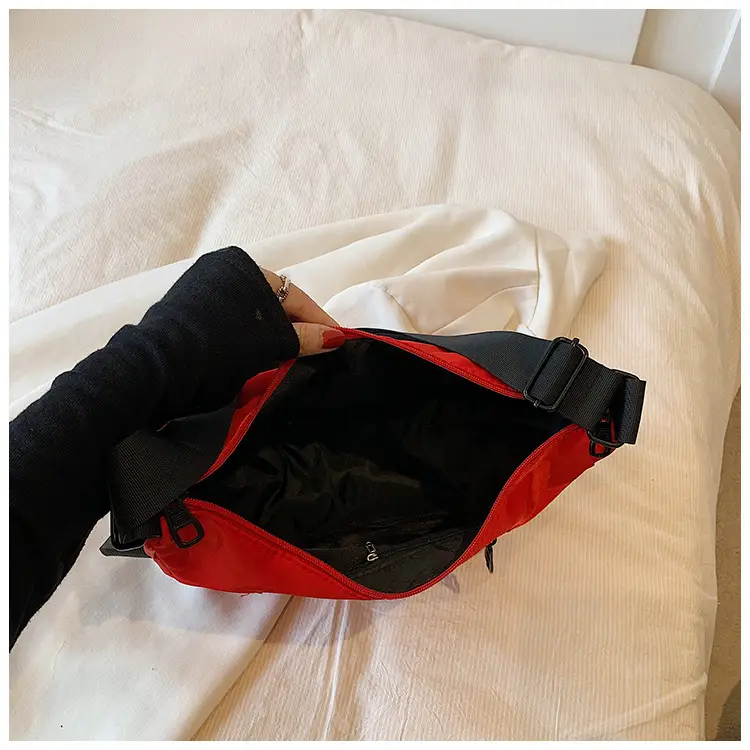 Red Trendy Crossbody Bag for Men Women — feature 129