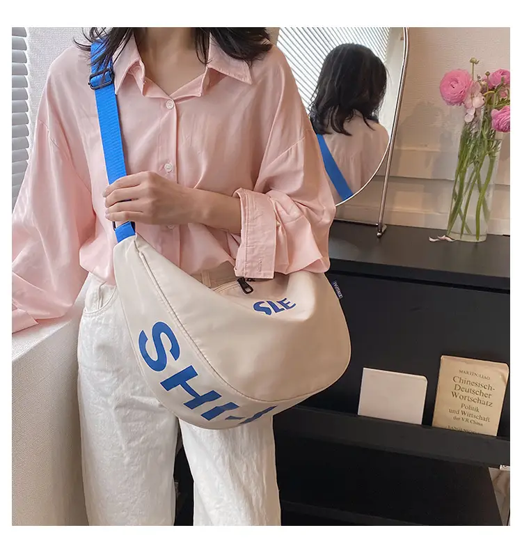 Red Trendy Crossbody Bag for Men Women — feature 134