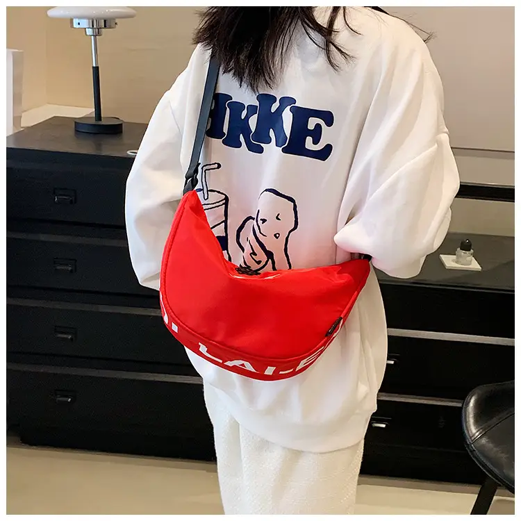 Red Trendy Crossbody Bag for Men Women — feature 28