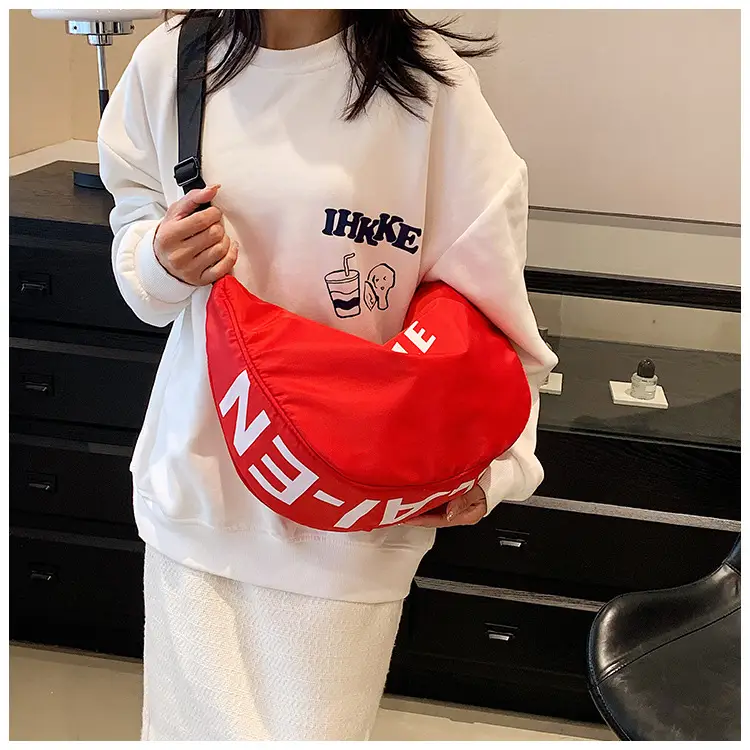 Red Trendy Crossbody Bag for Men Women — feature 33