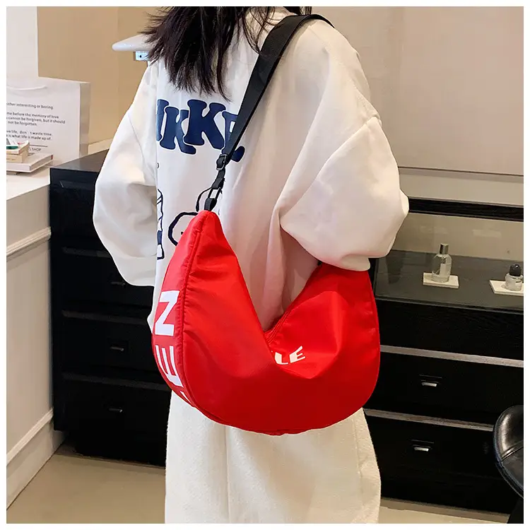 Red Trendy Crossbody Bag for Men Women — feature 34