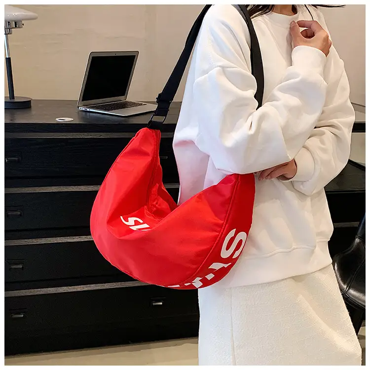 Red Trendy Crossbody Bag for Men Women — feature 35
