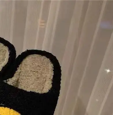 2024 Cross-border Gingerbread Man Explosions Winter Cotton Slippers Women Wholesale Indoor Home Plush Warm Slippers - Image 5