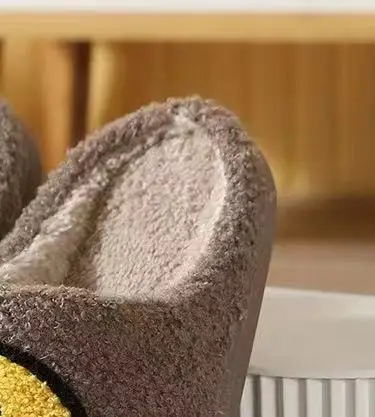 2024 Cross-border Gingerbread Man Explosions Winter Cotton Slippers Women Wholesale Indoor Home Plush Warm Slippers - Image 7