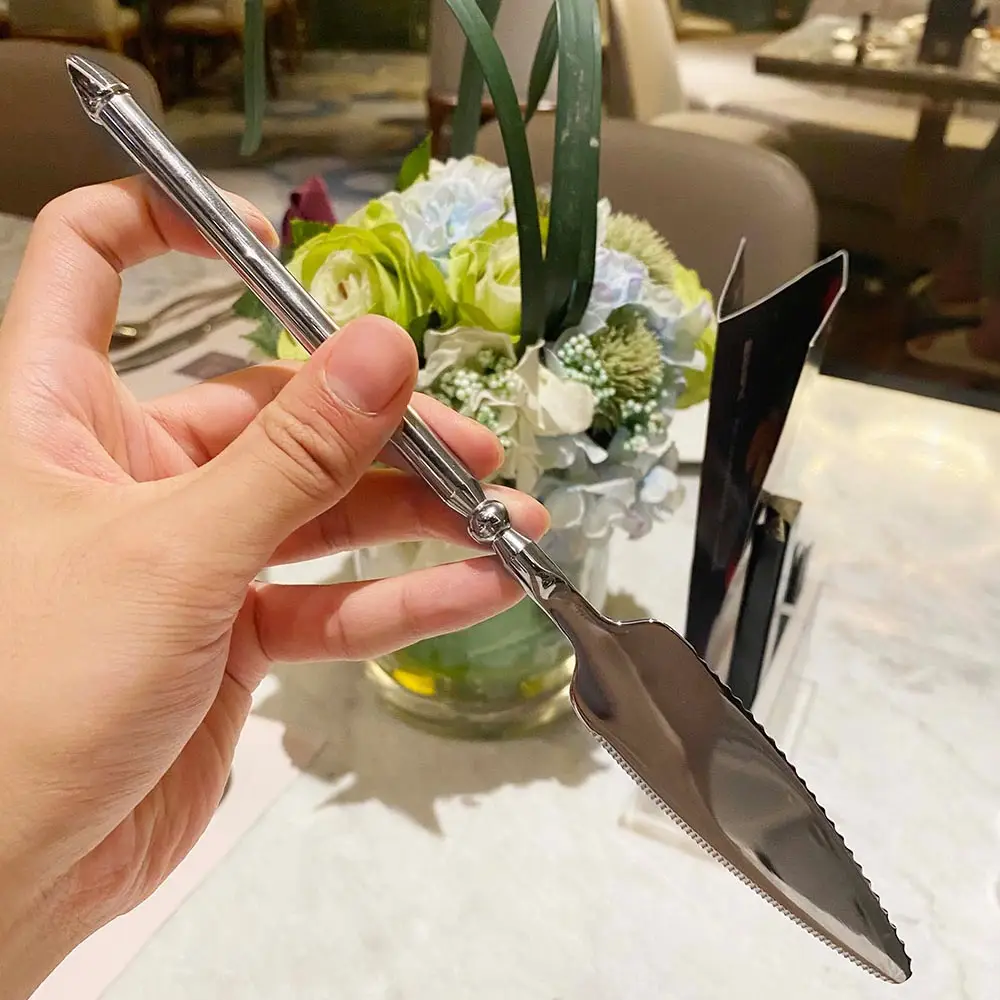 304 Stainless Steel Knife Fork Spoon Neptunus Trident Steak Knife Dessert Spoon