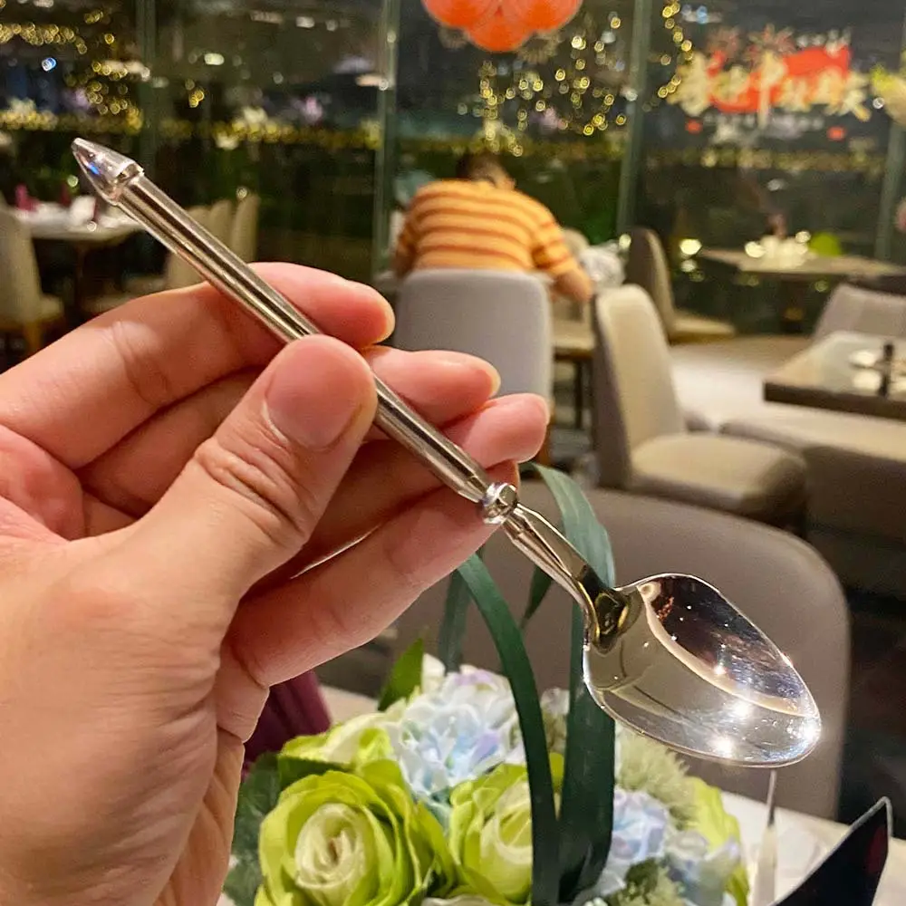 304 Stainless Steel Knife Fork Spoon Neptunus Trident Steak Knife Dessert Spoon