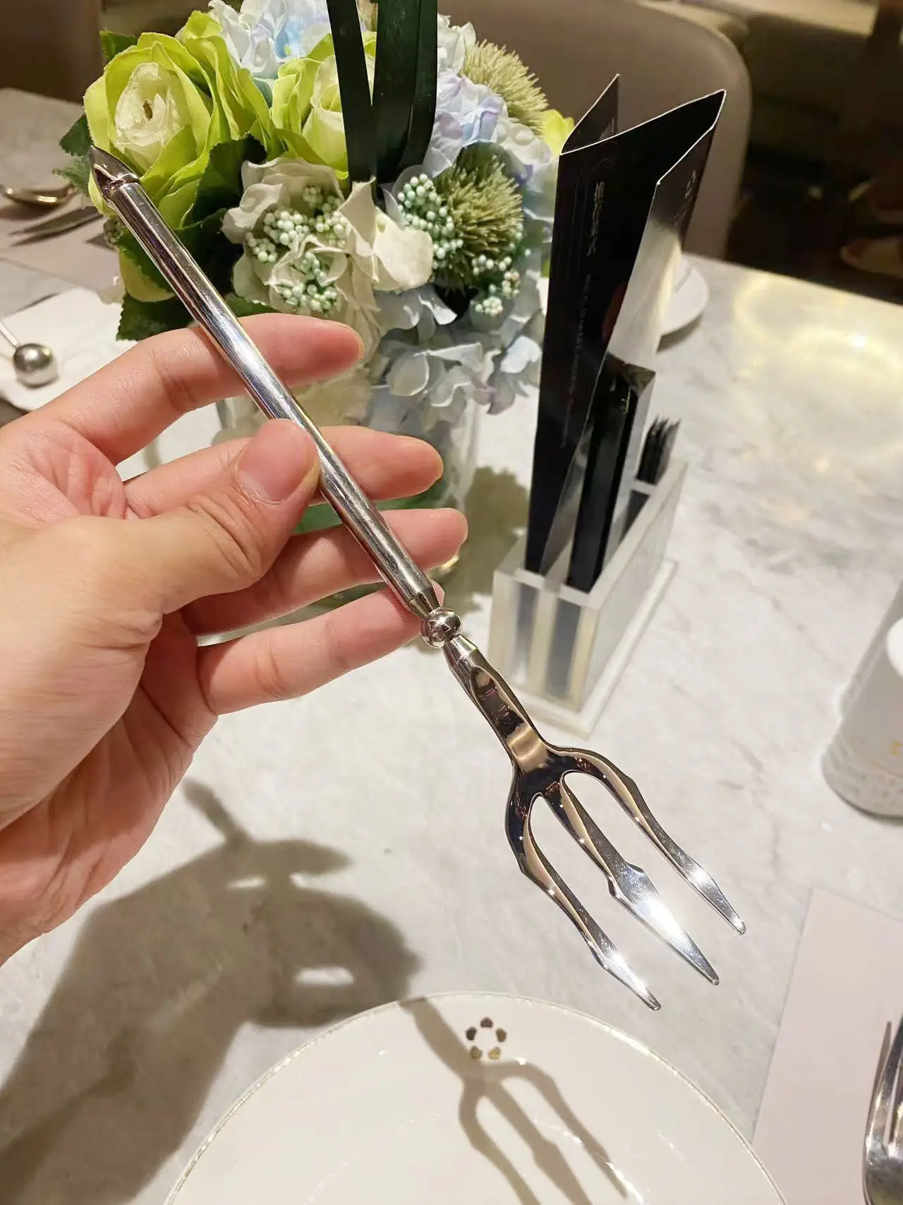 304 Stainless Steel Knife Fork Spoon Neptunus Trident Steak Knife Dessert Spoon — feature 2