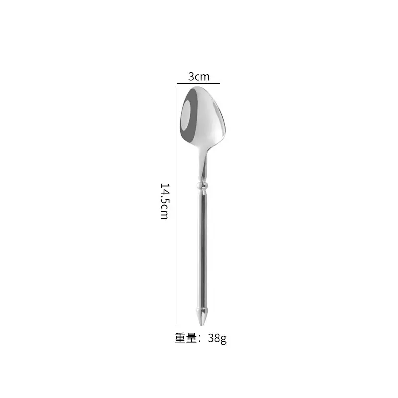 304 Stainless Steel Knife Fork Spoon Neptunus Trident Steak Knife Dessert Spoon
