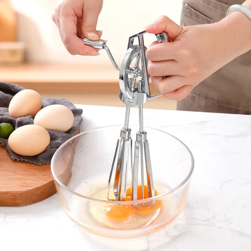 Manual Egg Whisk Set for Baking & Cooking - Image 7