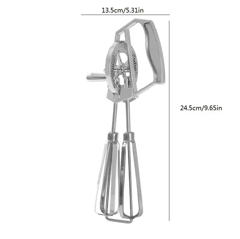 Manual Egg Whisk Set for Baking & Cooking - Image 3