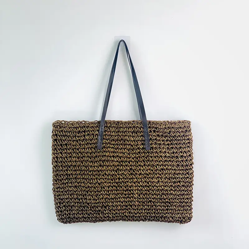Straw Bag Multi Color Large Capacity Beach Travel