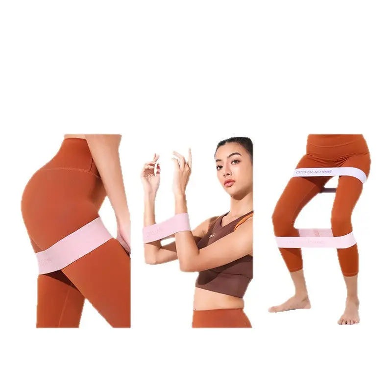Yoga elastic ring practice hip artifact resistance belt women's elastic belt hip strength training fitness stretch belt