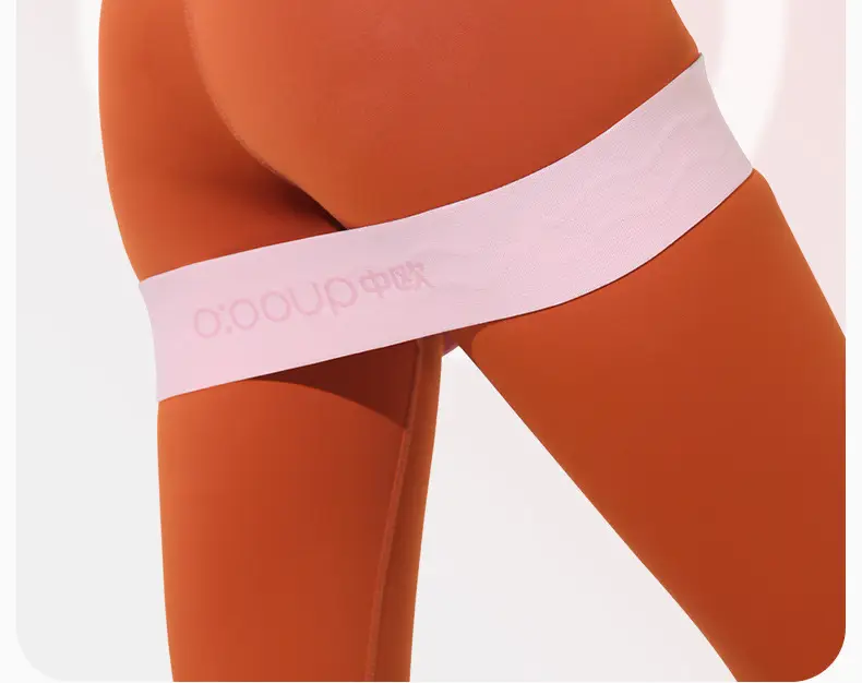 Yoga elastic ring practice hip artifact resistance belt women's elastic belt hip strength training fitness stretch belt — feature 8