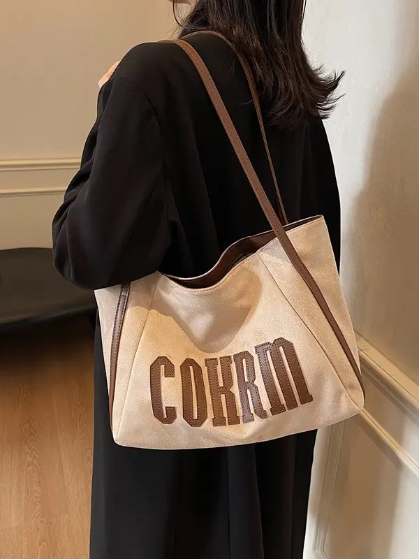 Vintage Tote Bag Women Shoulder Bag 2026 Autumn Winter - Image 8