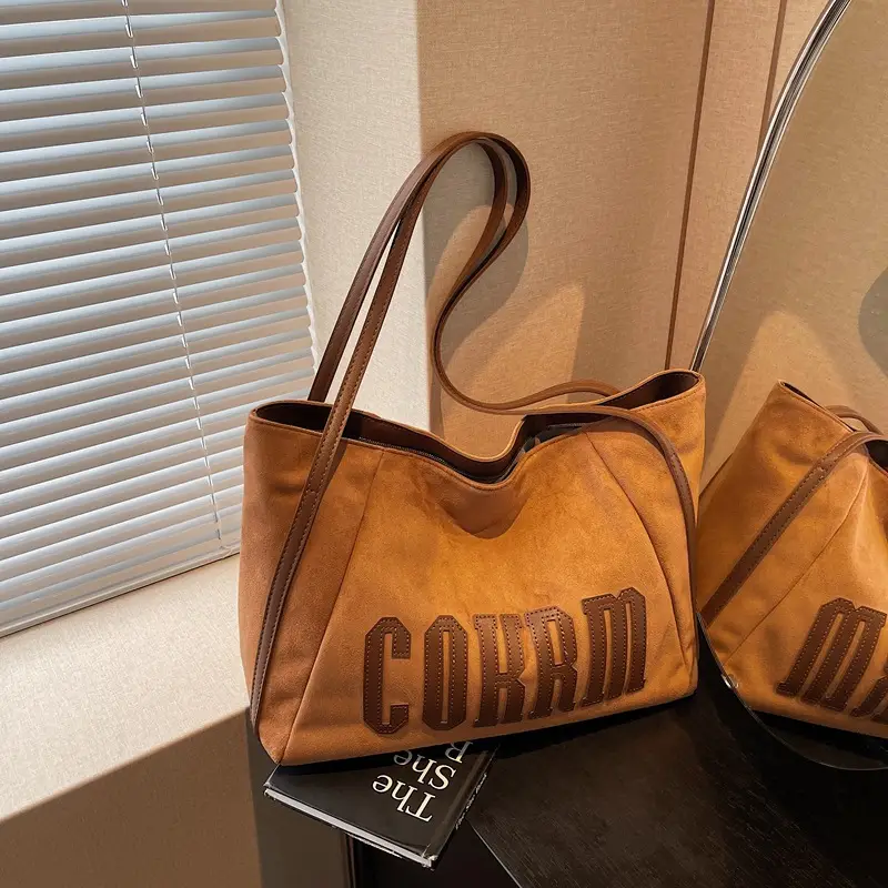 Vintage Tote Bag Women Shoulder Bag 2026 Autumn Winter - Image 2