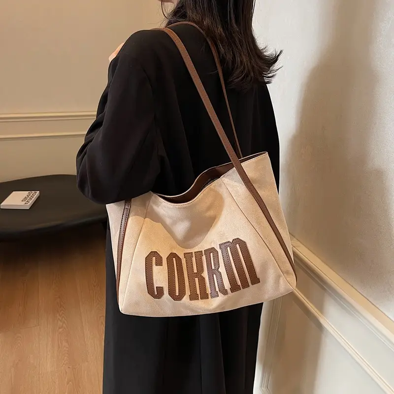 Vintage Tote Bag Women Shoulder Bag 2026 Autumn Winter - Image 3