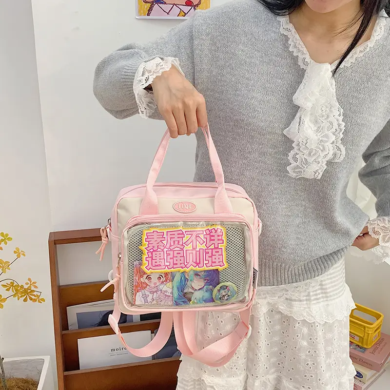 Transparent Korean Sweet Crossbody Bag Large Capacity 2025 - Image 9