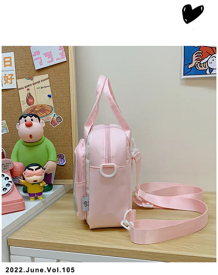 Transparent Korean Sweet Crossbody Bag Large Capacity 2025 — feature 13