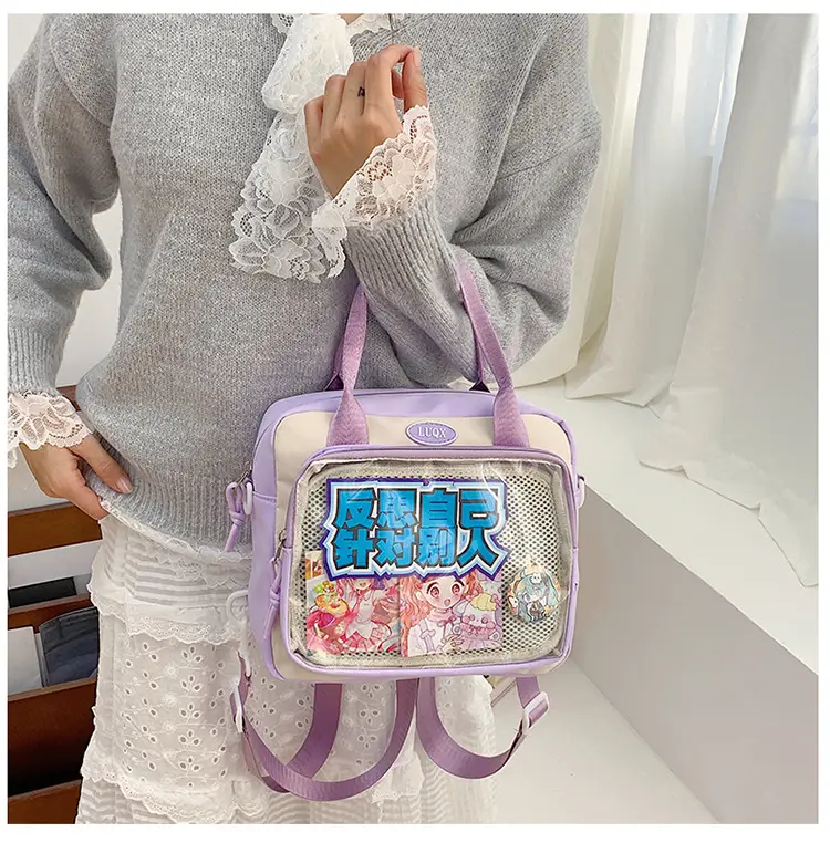 Transparent Korean Sweet Crossbody Bag Large Capacity 2025 — feature 18