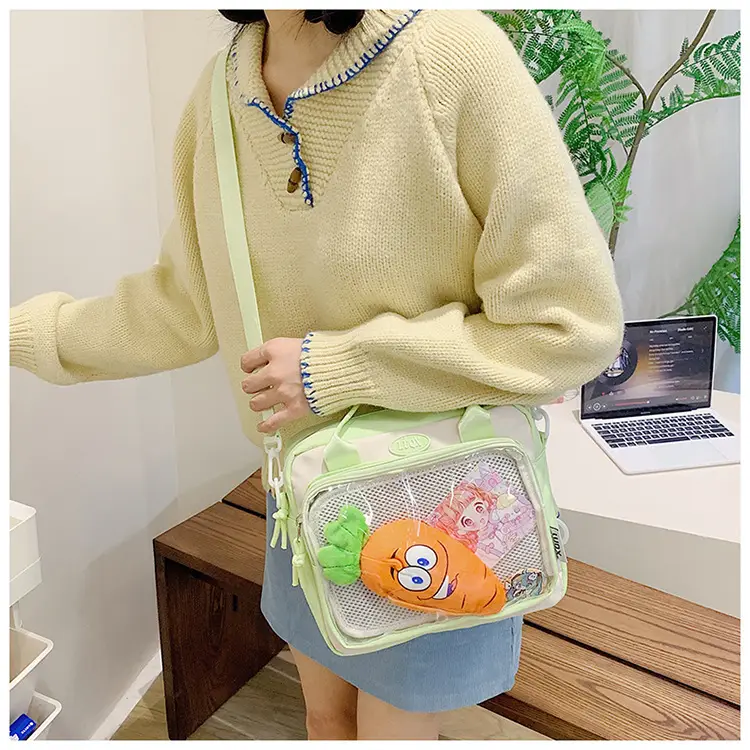 Transparent Korean Sweet Crossbody Bag Large Capacity 2025 — feature 19