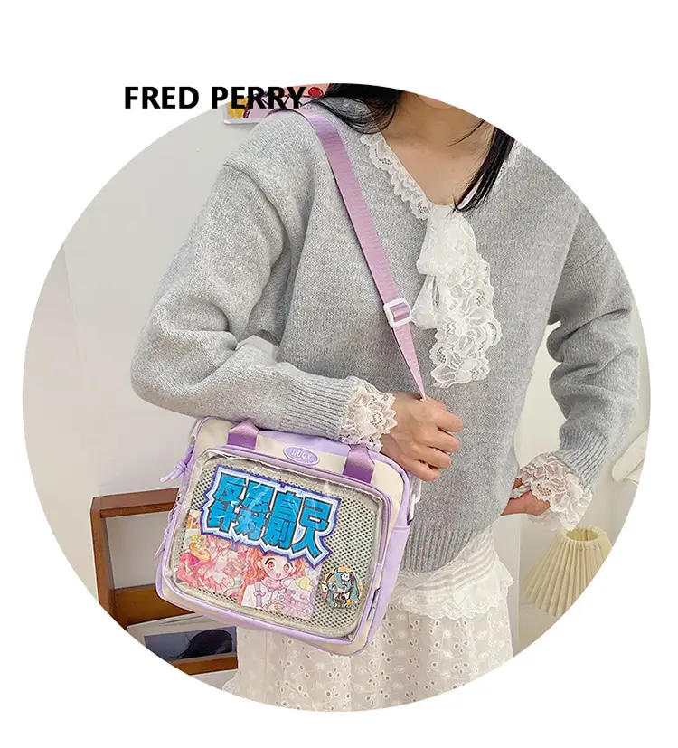Transparent Korean Sweet Crossbody Bag Large Capacity 2025 — feature 5