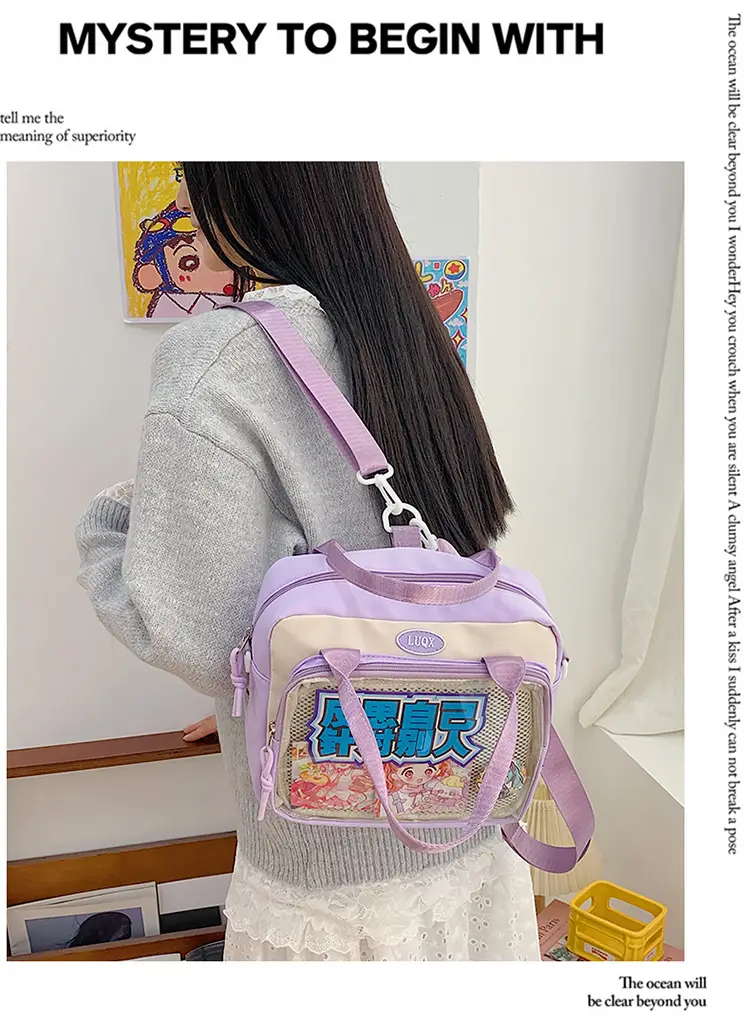 Transparent Korean Sweet Crossbody Bag Large Capacity 2025 — feature 8