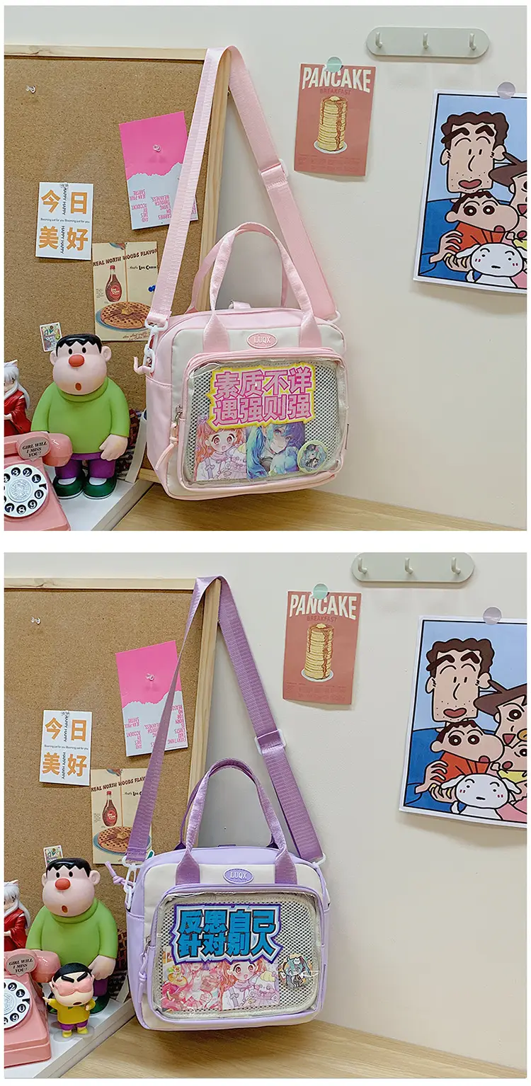 Transparent Korean Sweet Crossbody Bag Large Capacity 2025 — feature 9
