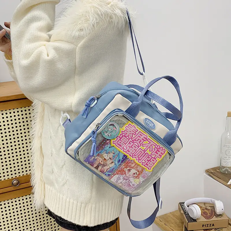 Transparent Korean Sweet Crossbody Bag Large Capacity 2025 - Image 3