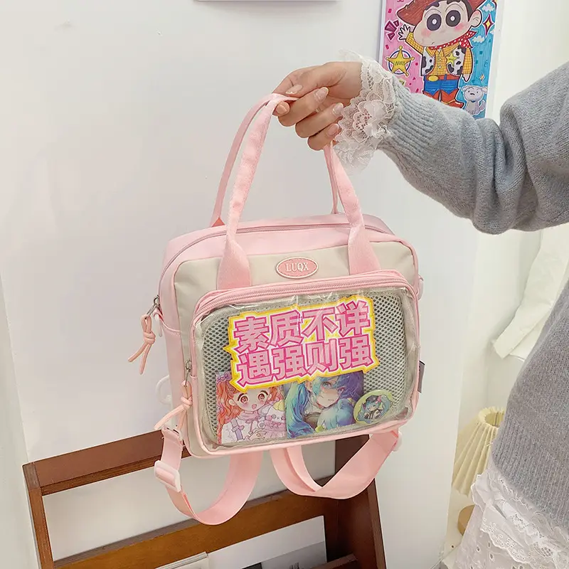 Transparent Korean Sweet Crossbody Bag Large Capacity 2025 - Image 5