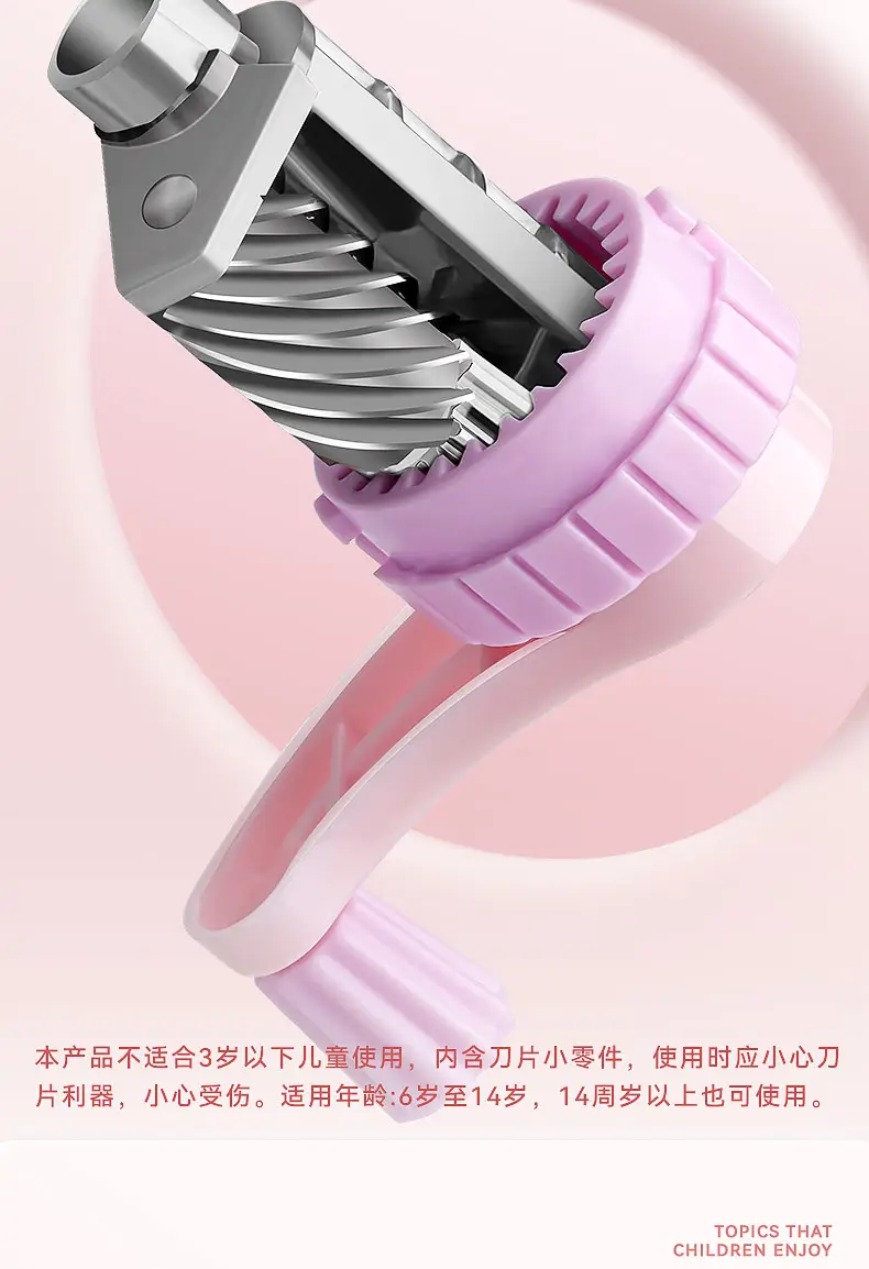 Kaba Bear Manual Pencil Sharpener, Hand-Cranked Pencil Sharpener, Labor-Saving and Durable, Not Easy to Break the Lead — feature 9