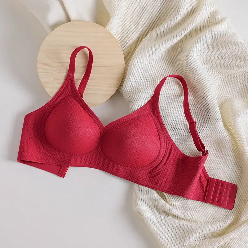 Traceless Honeycomb Push Up Bra for Slimming - Image 5