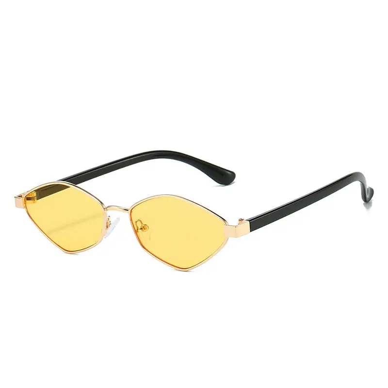 Cross-border Retro Sunglasses Gold Diamond Frame - Image 12