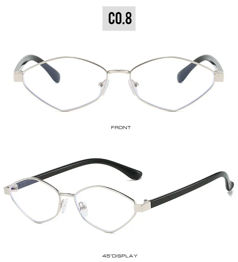 Cross-border Retro Sunglasses Gold Diamond Frame — feature 14