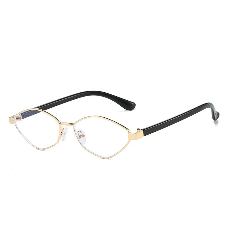 Cross-border Retro Sunglasses Gold Diamond Frame - Image 4