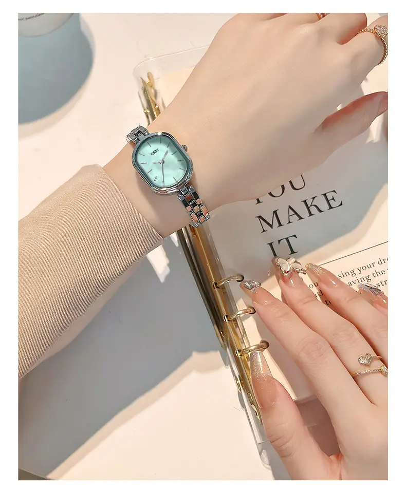 Goldie Women's Quartz Watch with Silver Alloy Bracelet — feature 10