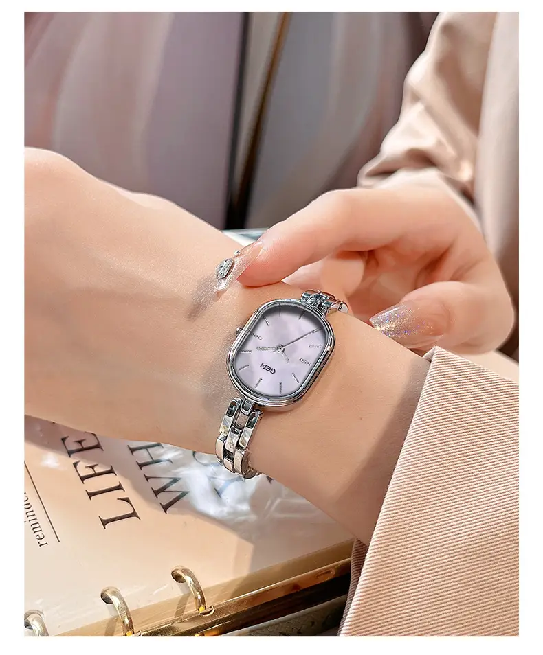 Goldie Women's Quartz Watch with Silver Alloy Bracelet — feature 13