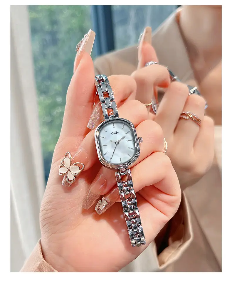 Goldie Women's Quartz Watch with Silver Alloy Bracelet — feature 14