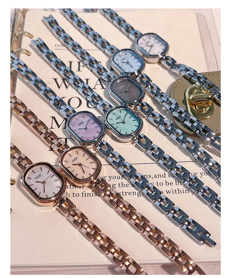 Goldie Women's Quartz Watch with Silver Alloy Bracelet — feature 9