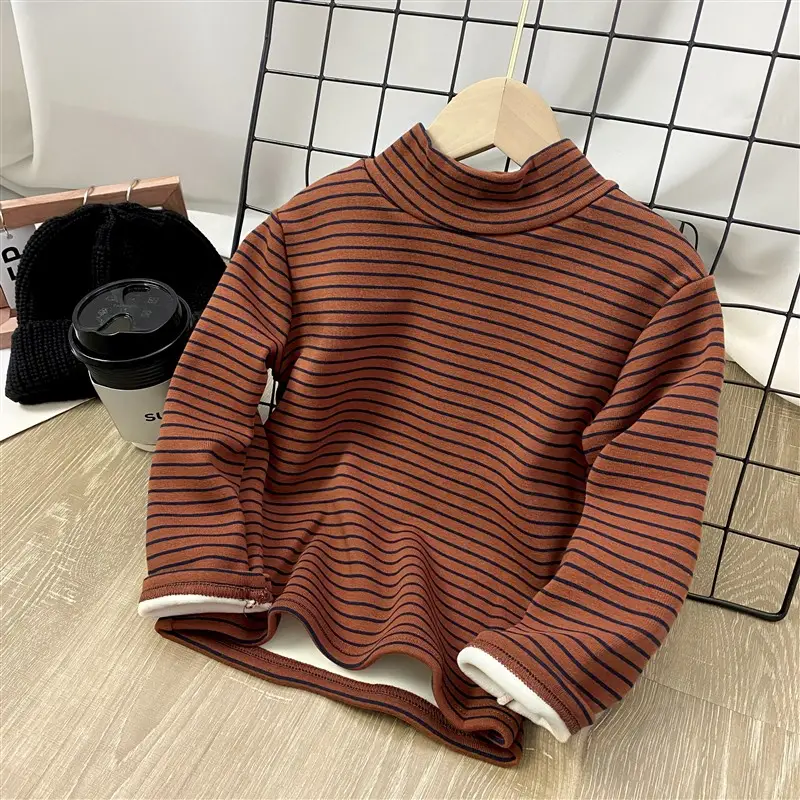 Boys Long Sleeve T-Shirt Black Winter Kids Top - Image 10