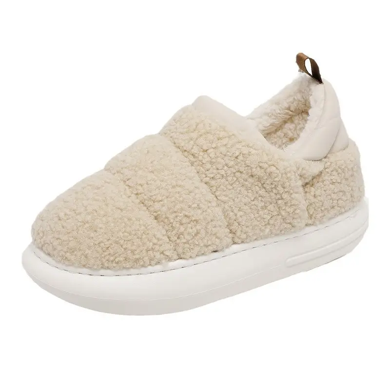 Women's Winter Warm Slippers with Heel Cover - Image 9