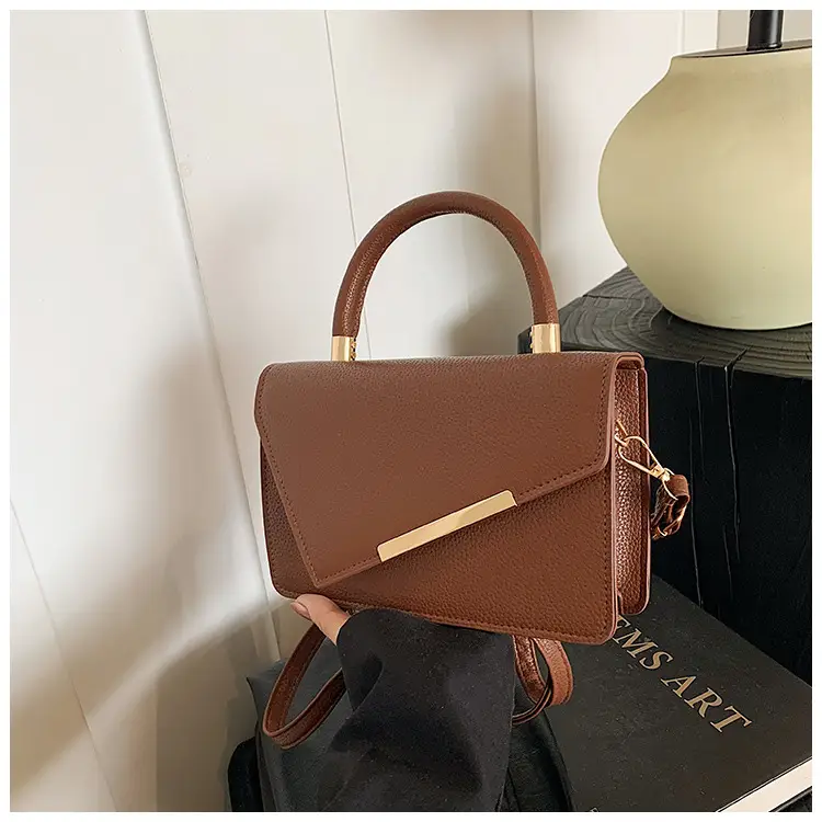 Brown Textured Shoulder Bag for Women 2024 — feature 18